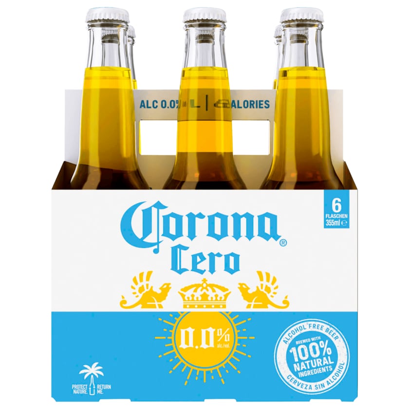 Corona Cero 0,0% alkoholfrei 6x0,355l